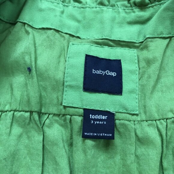 Cropped Green Jacket With Ruffles - Picture 3 of 7